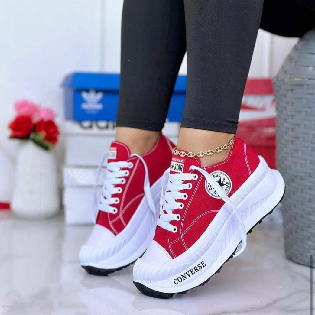 CONVERSE PLATAFORMA 2024 SUPER PROMOCION + PLANTILLA ORTOPEDICA GRATIS 🎁