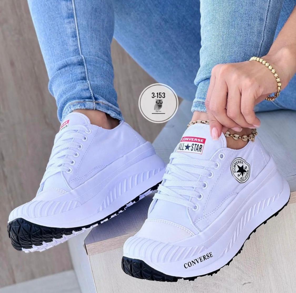 CONVERSE PLATAFORMA 2024 SUPER PROMOCION + PLANTILLA ORTOPEDICA GRATIS 🎁