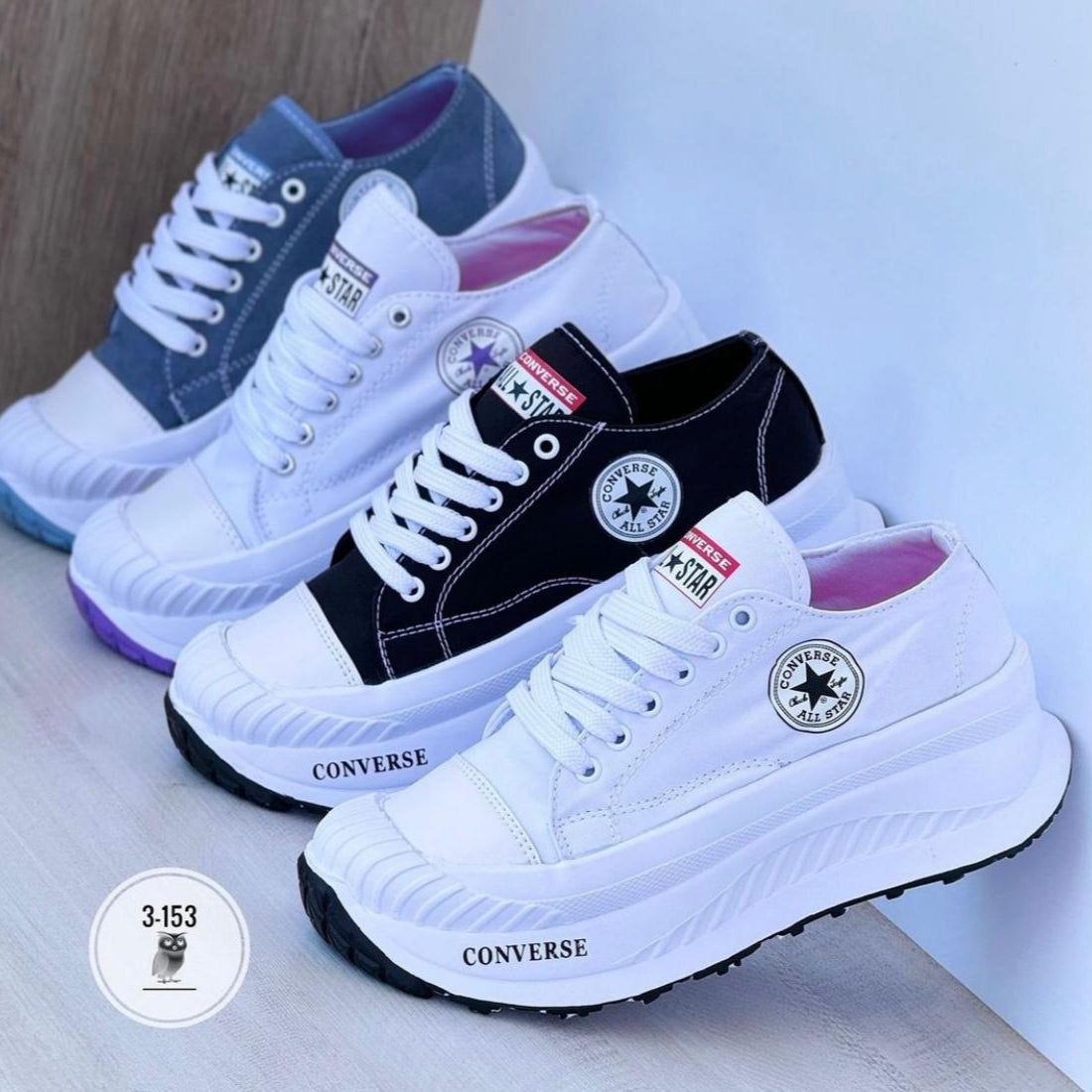 CONVERSE PLATAFORMA 2024 SUPER PROMOCION + PLANTILLA ORTOPEDICA GRATIS 🎁