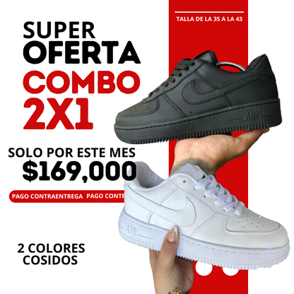🔥 2 pares de nike for one x $169.999