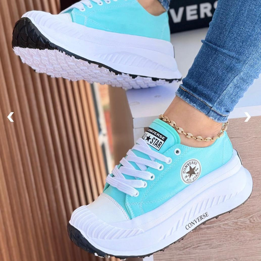 CONVERSE PLATAFORMA 2024 SUPER PROMOCION + PLANTILLA ORTOPEDICA GRATIS 🎁