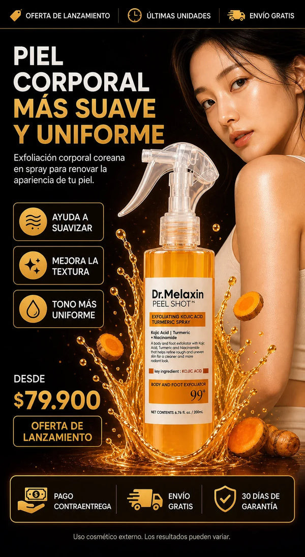 Dr. Melaxin Peel Shot™ 200 ml | Exfoliante Corporal
